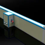 Electrostatic Powder Coating Tunnel Type Oven