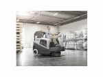 SW 5500 Battery Operated Industrial Riding Floor Sweeping Machine - Image 2