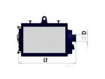 ÜRK-60 Counter Pressure 60,000 Kcal/Hour Hot Water Boiler - Image 2