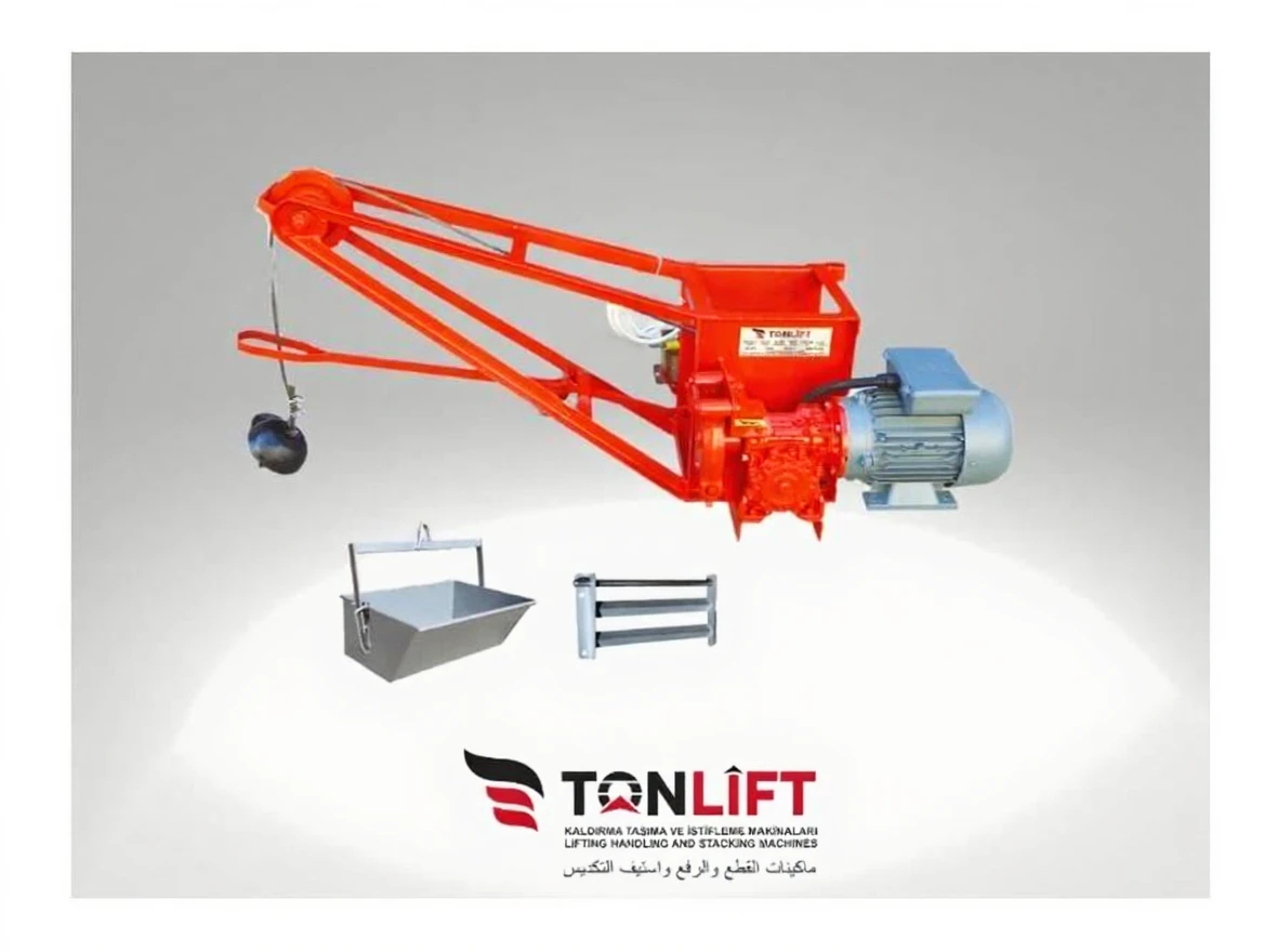 02b448ad6srmw0cvd3warkkrr4 250 Kg (Roof Crane) Construction Crane - Image 1