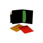 Art 081F Yellow and Red Carded Pen with Pen Holder Notebook