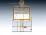 2000 Kg 36 Meter / Dk External Facade Freight and Passenger Elevator - Image 11