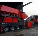 180 Ton / Hour Mobile Hard Stone Crushing Screening Plant