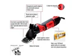 6 Hız Ayarlı Professional Koyun Keçi Kırkma Makinesi - Image 2