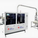 160 pieces / min High Speed Servo Motor Paper Cup Machine