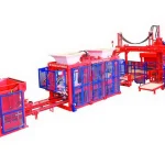 950 X 1300 Mm Fully Automatic Concrete Paving Stone Machine