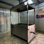 300 Kg Open Type Roasting Kettle