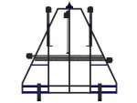 3.5 Ton Machine Size Cage Type Glass Transport Lifting Apparatus - Image 2