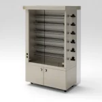 6 Spindle (30 Chicken) Gas Chicken Rotisserie Machine