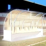 4 Meter 8 Person Technical Team and Substitute Player Bench