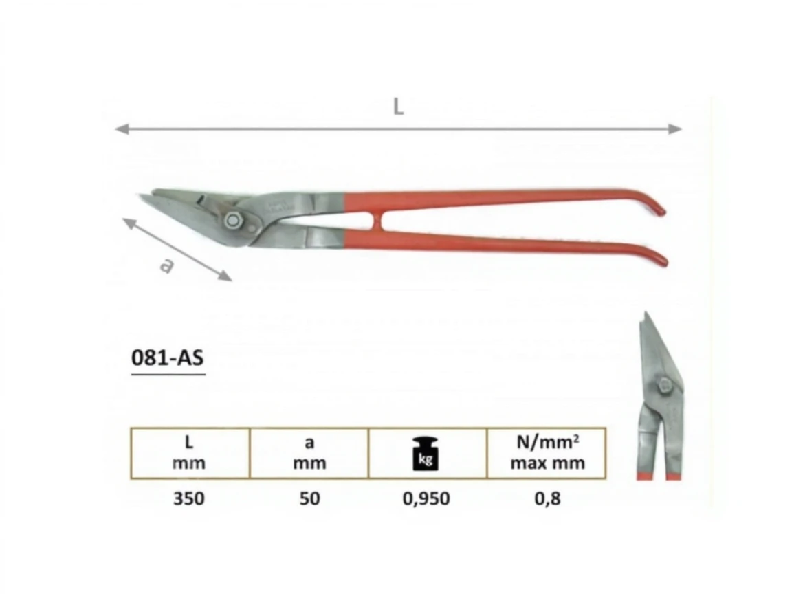 0ne2n7w985rm80cv2qc9fvbsqm 081 AS Steel Strap Scissors - Image 1