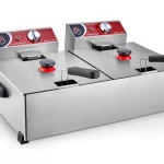 8+8 Litre Single Fryer Machine