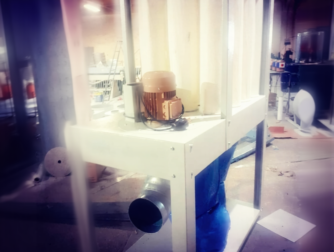 0r4k6s43r1rmc0ctr2vbm033ec Zero 3500 Cubic Meter Steel Propeller Dust Extraction Machine - Image 1