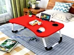 Portable Atlantic Red Laptop Stand Foldable Work Desk Breakfast Table
