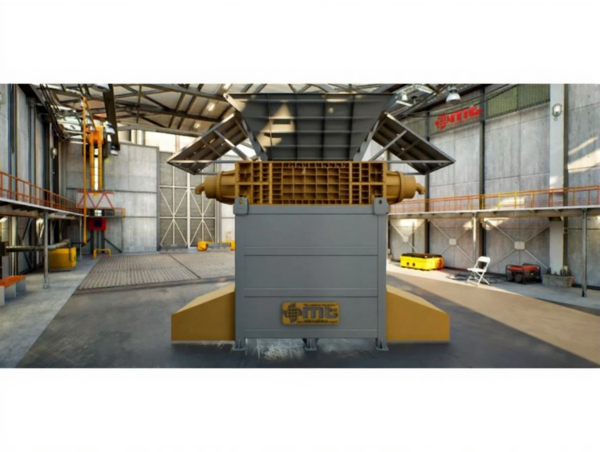 0t3z0bhq81rmc0cttzqv5jhvwm 1200 mm Rotor Metal Shredding Recycling Machine With - Image 1