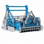 7500 m2 / Hour Tractor-Towed Beach Cleaning Machine