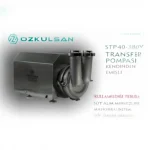 40 Ton/Hour Self-Priming Food Transfer Pump Machine