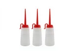 160 ml 3 Pieces Soft Transparent Plastic Oil Bottle