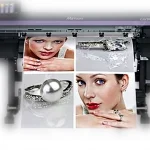 1090 mm 8 Color Eco Solvent Digital Printing Machine