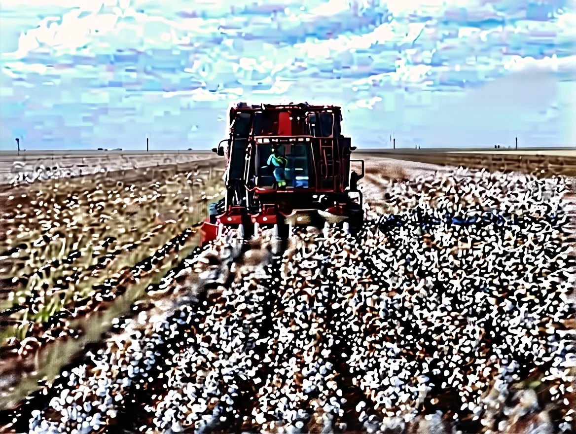 0z6ath1cjnrmt0cvncwtbay4ym Cotton Harvester Machine / Case Ih 2022 Cotton Express - Image 1