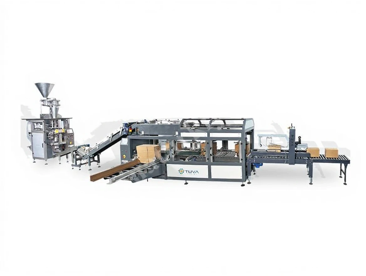 0zbya5rp31rmc0ctrwar1446vw 120 Packages / Minute Box Filling Palletizing Line - Image 1
