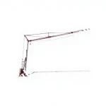 40 Meter Max 4000 Kg Capacity Fast Easy Installation Tower Crane