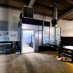 İki Eksen Konveyörlü Otomatik Boyama Hattı