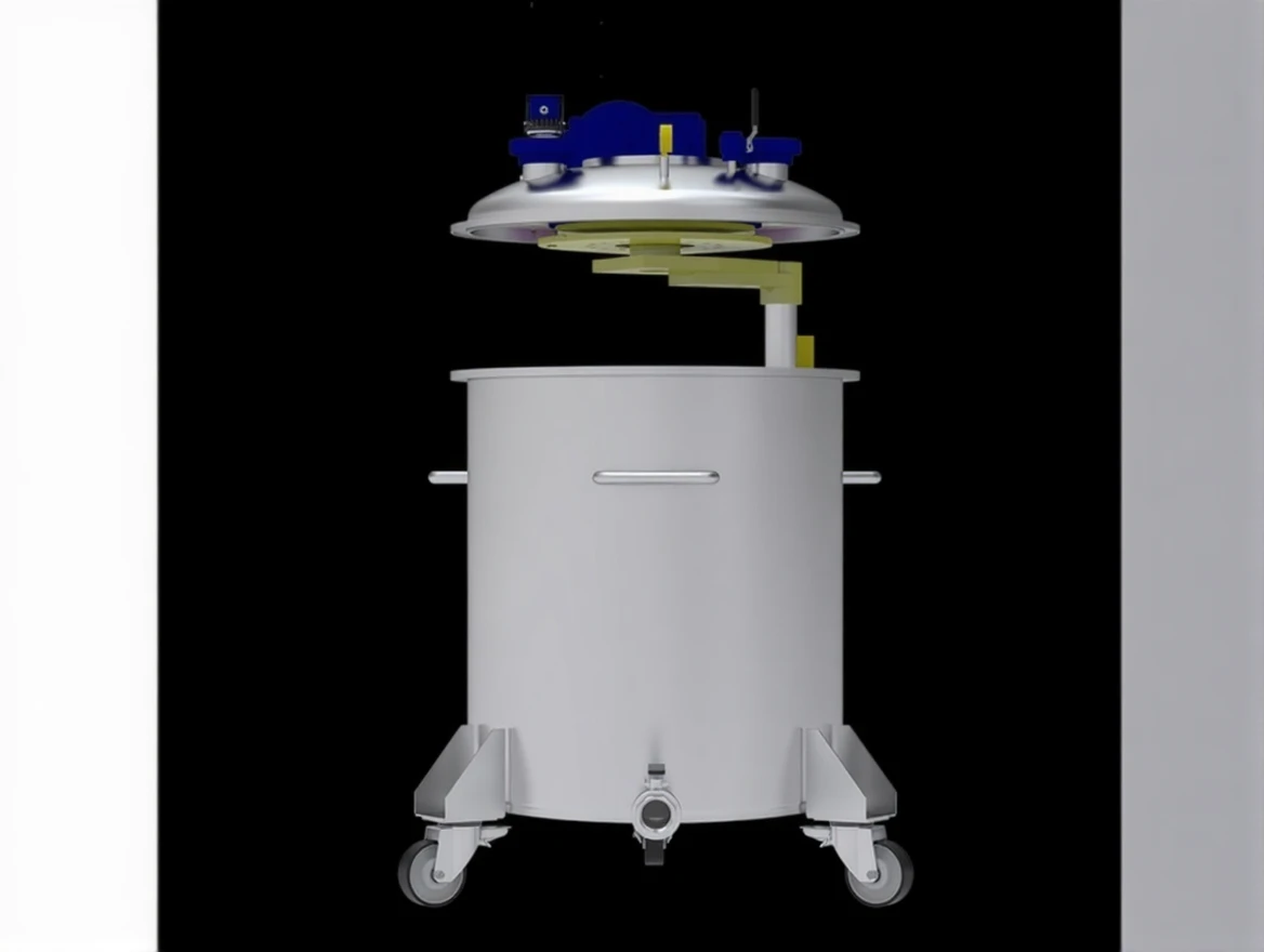154yqfvbw5rmc0cv3desgn24kc 50 Litre Capacity Chemical Mixing Kettle - Image 1