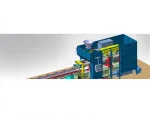 250-350 Mold / Hour Vertical Molding Line