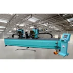 Ø 38 mm Double Head Tube and Profile Bending Machine