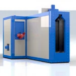 800X2300x9000 Mm Electric Tunnel Type Electrostatic Paint Oven