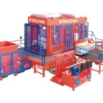 1260 x 110 mm Concrete Paver Stone Machine