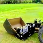 107 Cm Scarifier/Verticut Tractor Mounted Type Lawn Surface Aerating Machine