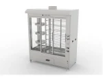 Double Display Chicken Rotisserie Machine 12 Skewers Rotating Rest Natural Gas And Lpg - Image 3
