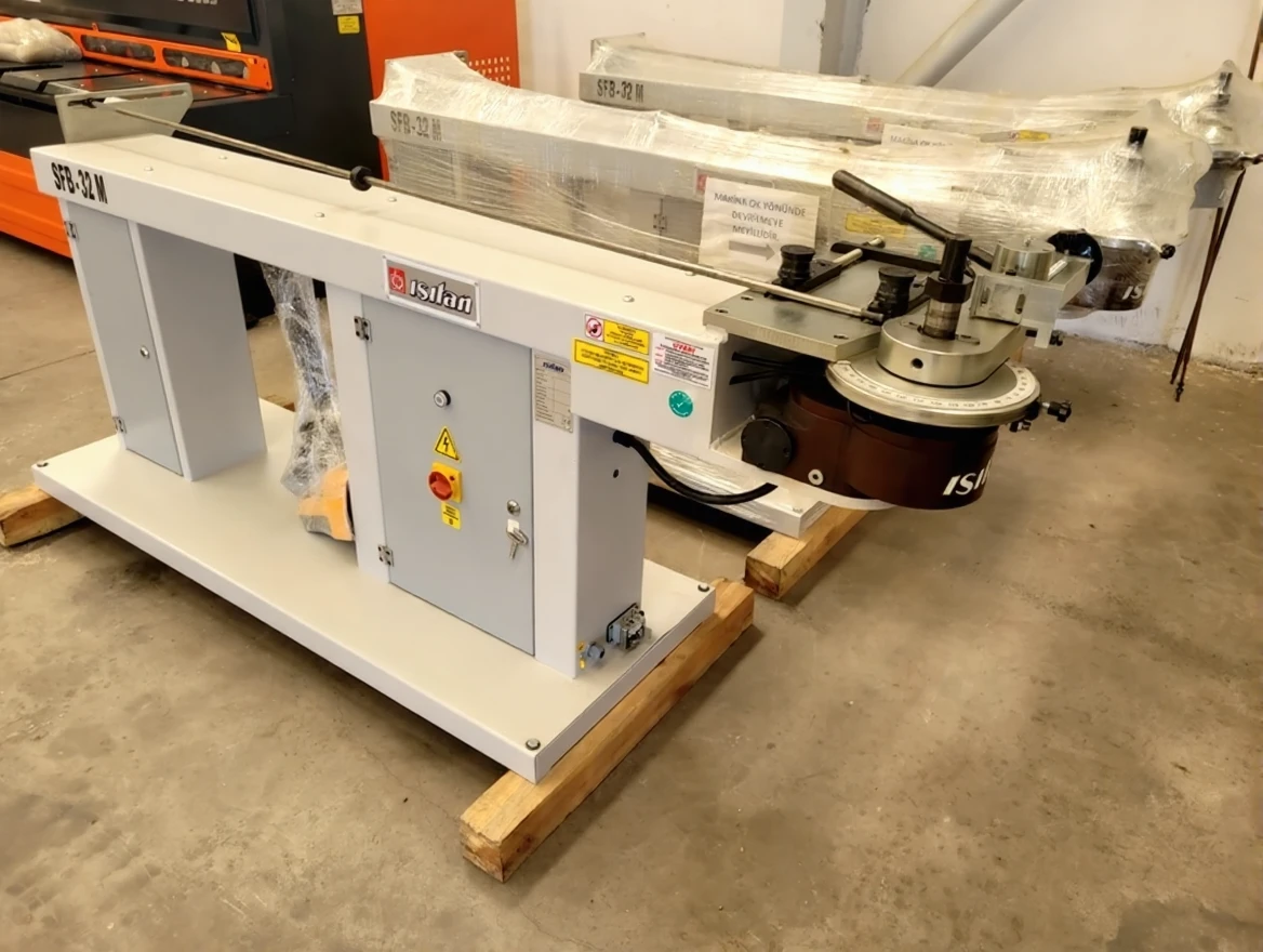 19kmrn782srmt0cve5hs8qsg80 Ø32 x 2mm Pipe Profile Bending Machine with Mandrel - Image 1