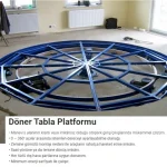 3 Ton Rotating Table Vehicle Platform - Vehicle Lift