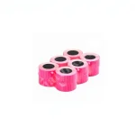Vivid Pink Color Label 24 Rolls For The Price Labeling Machine