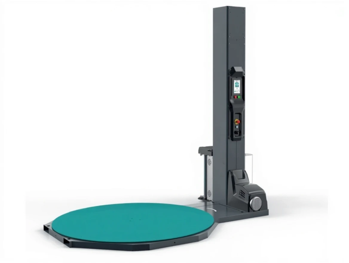 1ahs83vdq5rme0cts6aag6hxt0 Semi-Automatic Pallet Stretch Wrapping Machine - Image 1