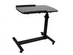 QQ83 Wheeled Tilt Height Adjustable Computer Laptop Desk Stand - Image 7