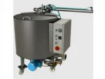130 Kg Stirrer Jacketed Chocolate Resting Stock Tank - Image 2