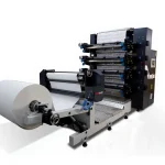 100 Cm Color 325 Strokes / Minute Paper Cup Flexo Printing Machine