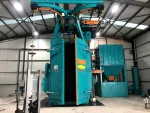 2000-10000 Kg 6 Turbine Hanging Sandblasting Machine