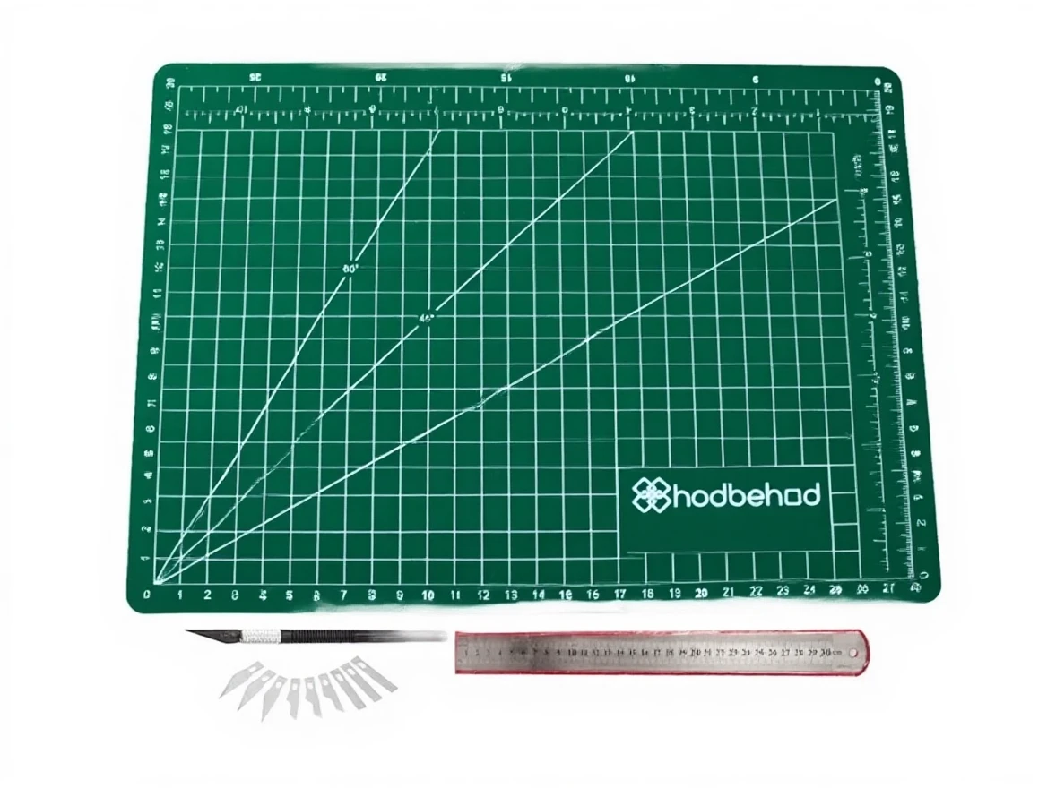 1hms6g10qdrmt0cvjbx9pdvfdw 549 Mat A3 (45X30cm) Hobby Cutting Mat Set Double-sided Cutting Mat Set - Image 1