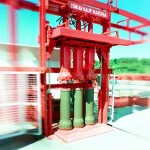 2000 mm Multiple Mold System Concrete Pipe Machine