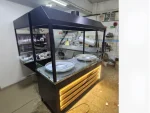 Luxury Model Tantuni Counter with Double Hood from Production - Image 2