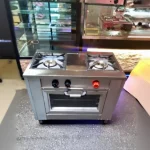 2-Eye (90X50x85 cm) Stainless Steel Stove