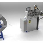 Fully Automatic Steel Flue Roll Forming Clamp Machine