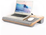 HOD 01 Portable Laptop Stand with Tablet Compartment Cushioned Notebook Desk