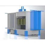 4 Filtered Electrostatic Paint Booth