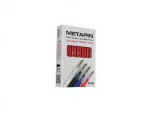 Metapin Heat Erasable Flying Refill Pen Core Red (0.7 Mm) - 50 Pieces
